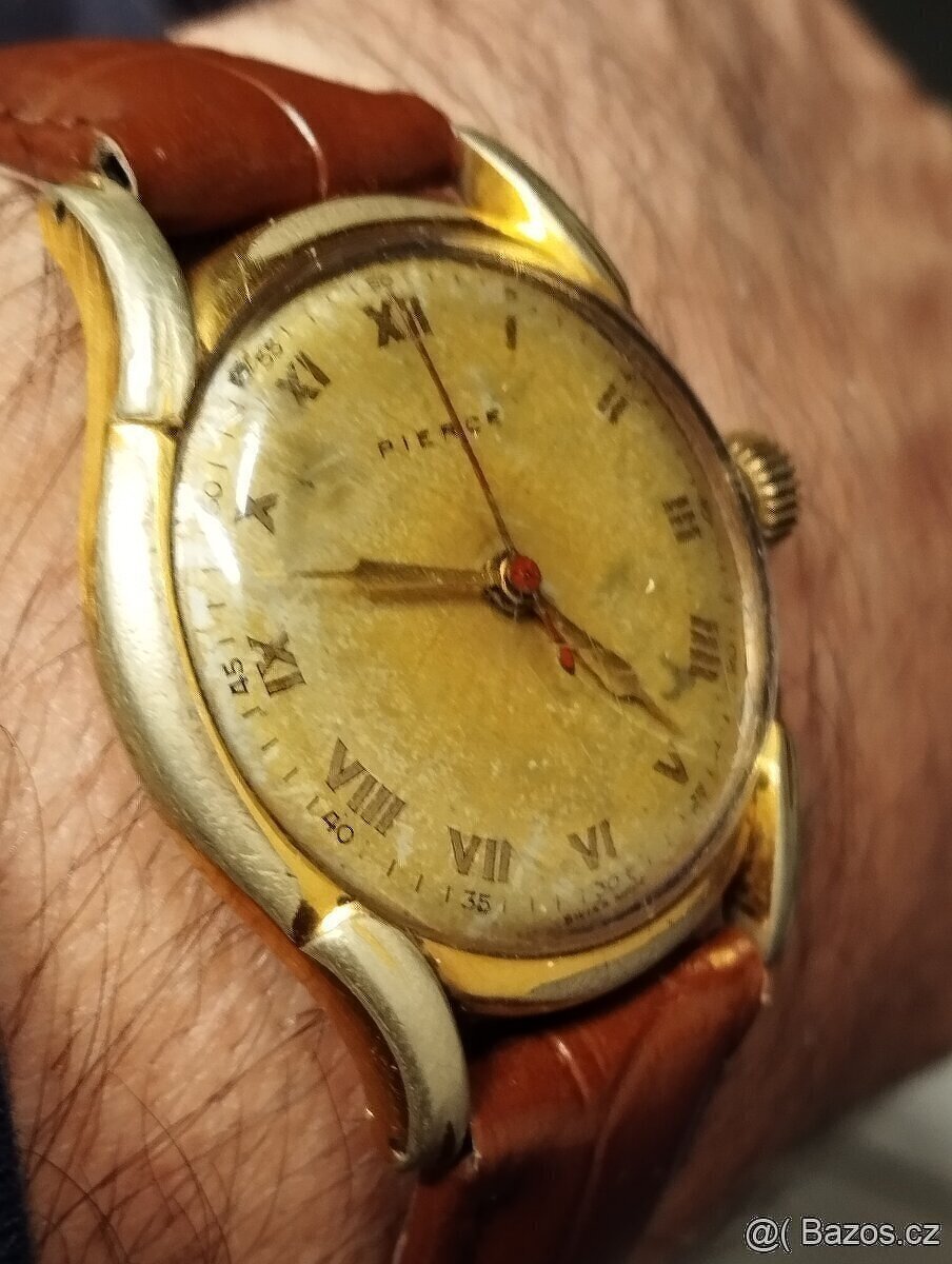 Starožitné pánské hodinky PEIRCE _SWISS rok 1925 👍👍👍