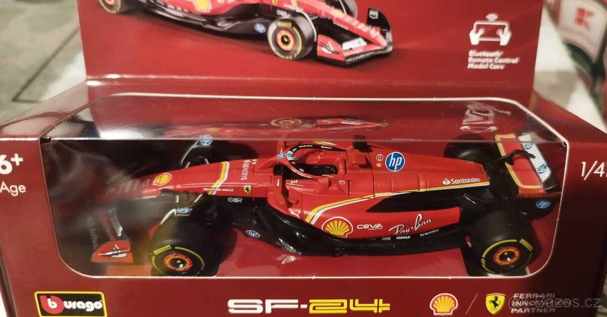 Model Ferrari SF-24 na ovládání