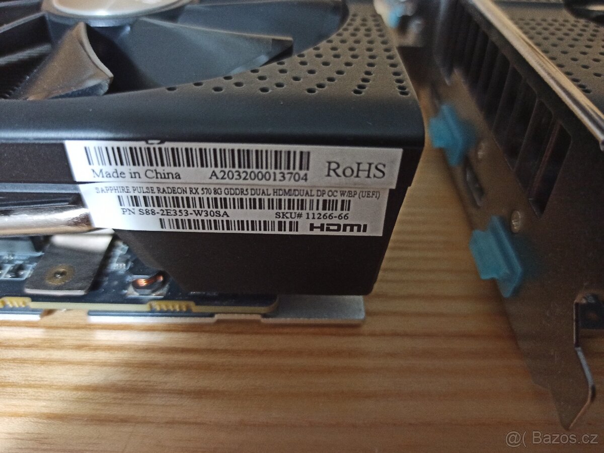 Sapphire Pulse rx 570 8gb.