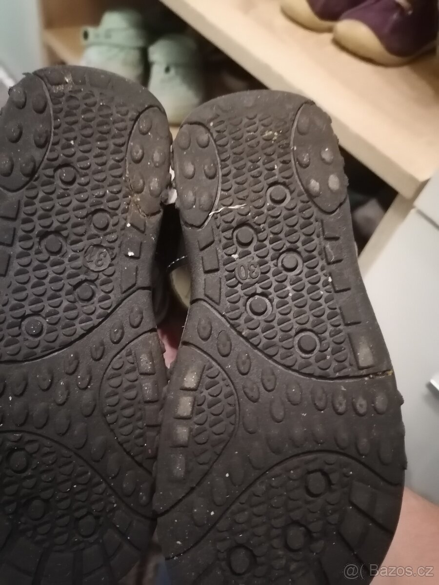 Dětské chlapecké sandále velikost 30