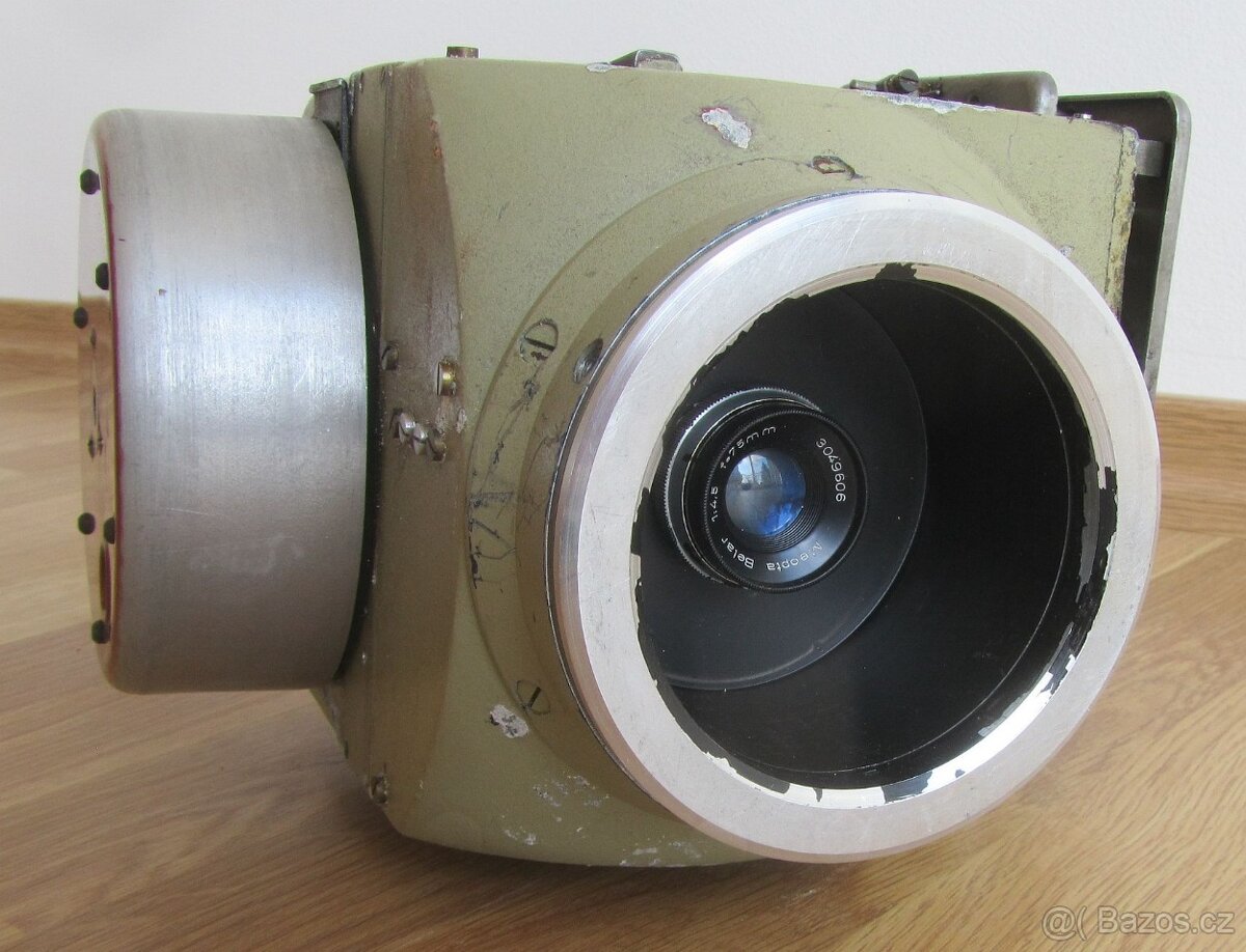 Fotoaparát s objektivem Meopta Belar ČR + prodej sbírky foto