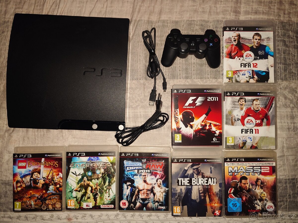 Ps3 - PlayStation 3 HD 250 gb posílám i zásilkovnou