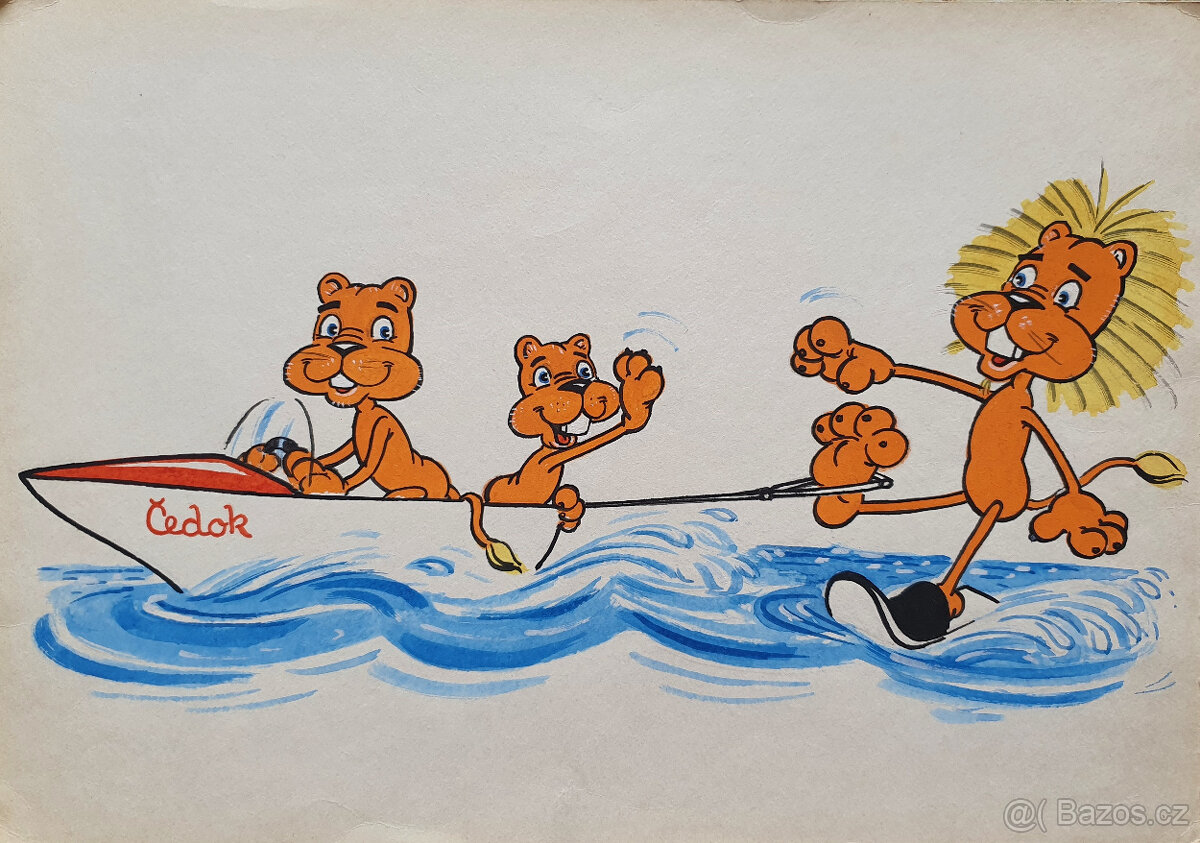 Grafické návrhy cestovní kanceláře Čedok