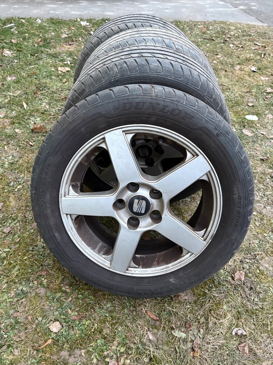 Alu disky s letními pneu