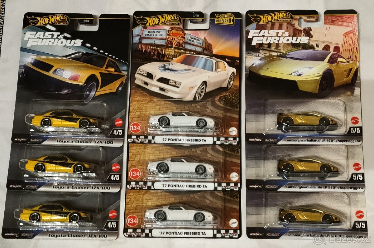 Hot Wheels Premium Celokovy