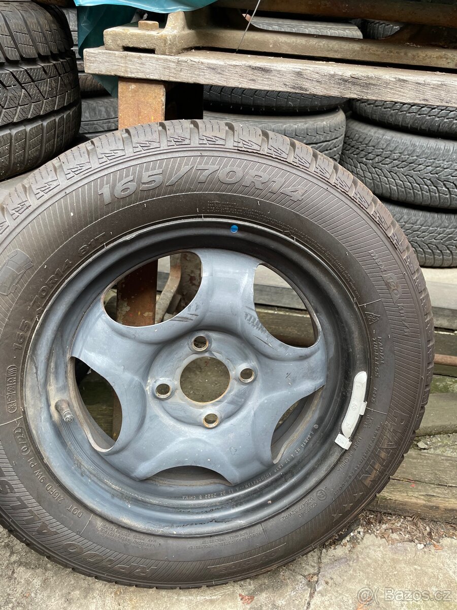 Rezerva 4x100 165/70R14