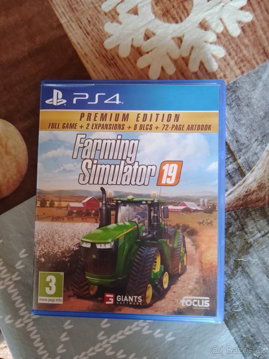 Prodám Farming simulátor 19 premium