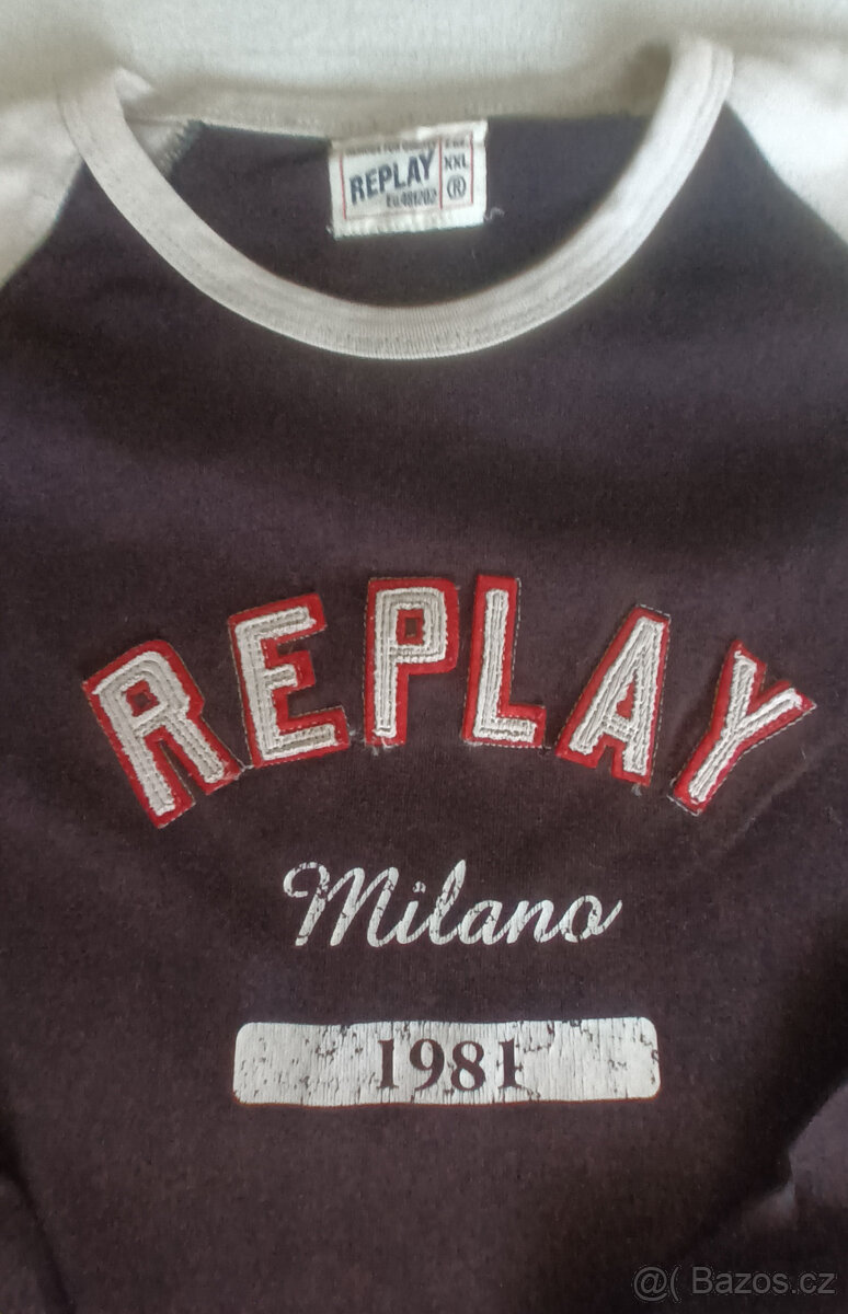 REPLAY mikina vel. XXL