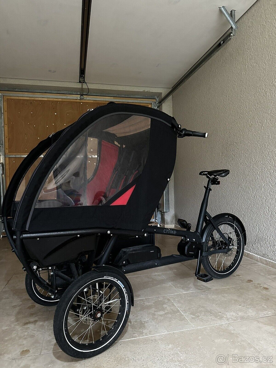 Chike E-Kids, nákladní elektrokolo s motorem Shimano, top st