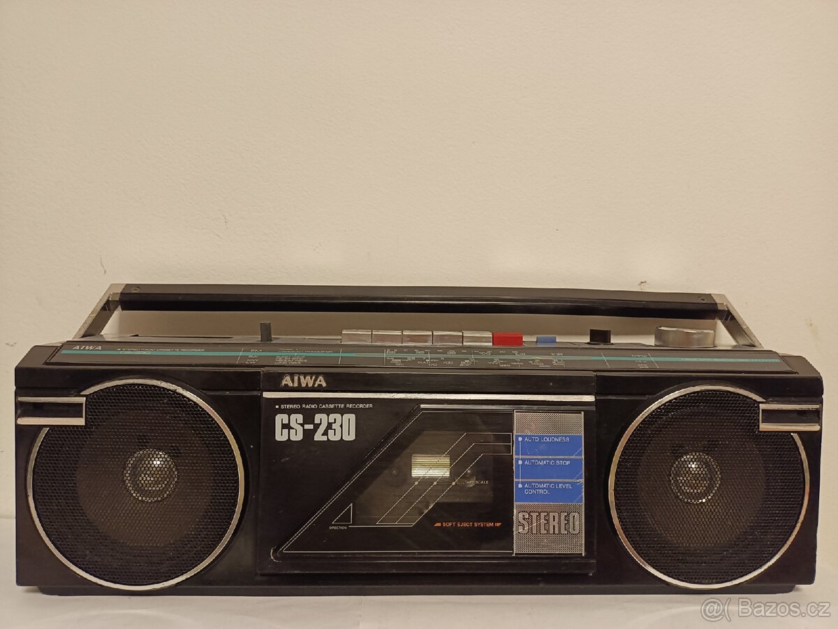 Aiwa CS230 radiomagnetofon retro