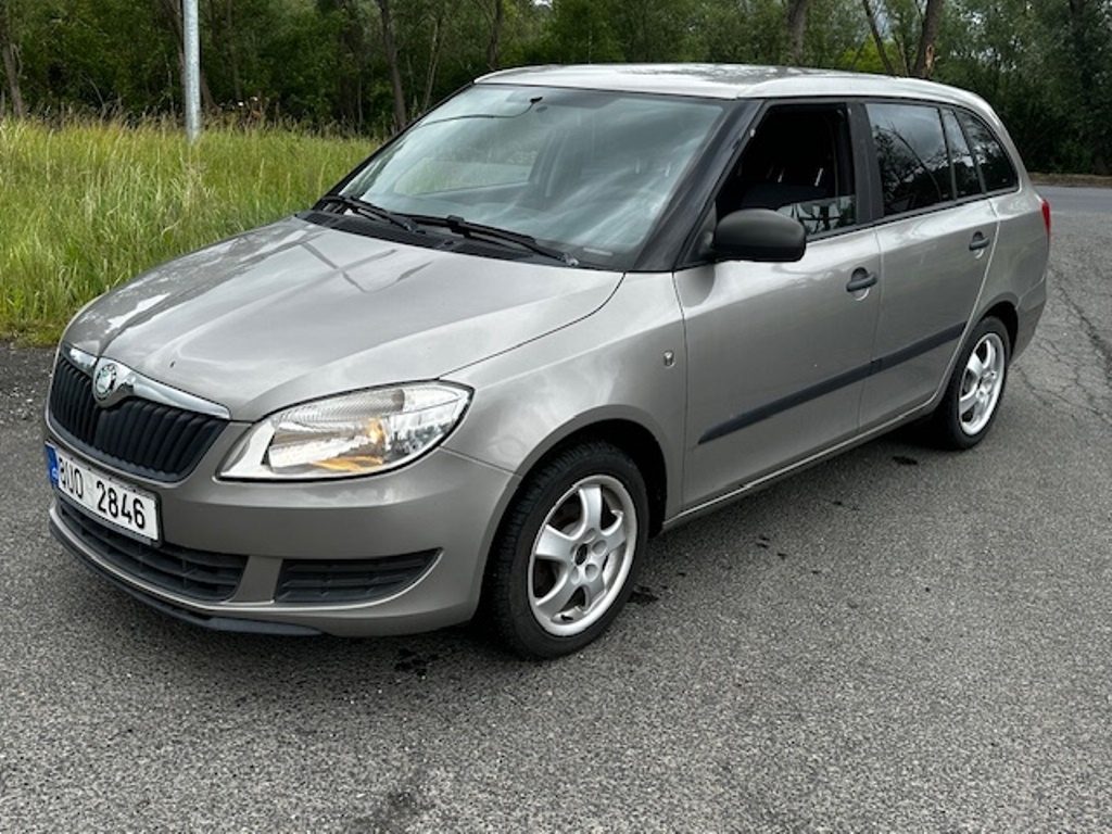 Škoda Fabia II kombi 1.6TDi, r.2010, klima, nová STK