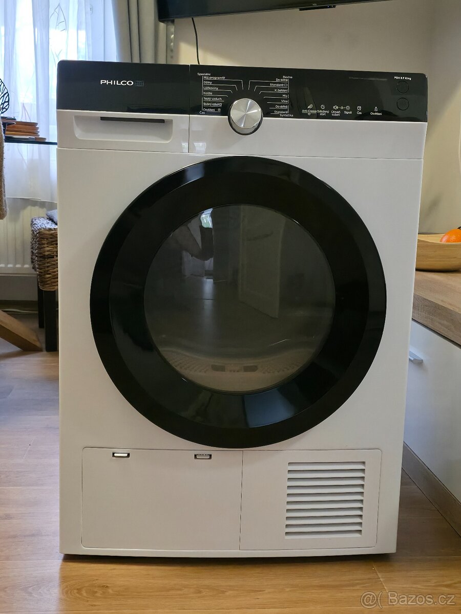 Sušička PHILCO PDH 8 F King + adaptér [100% stav]