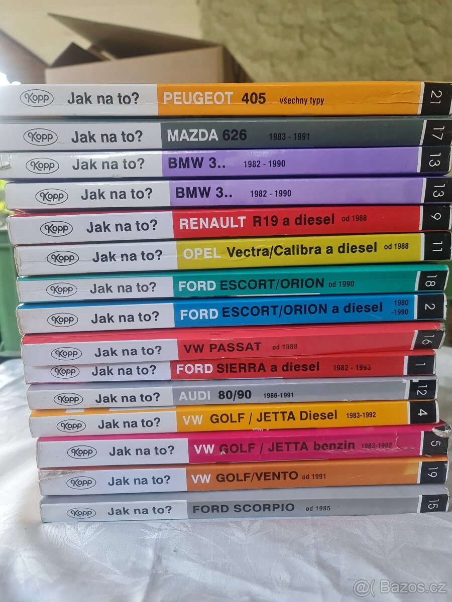 Servisní knihy "Jak na to"
