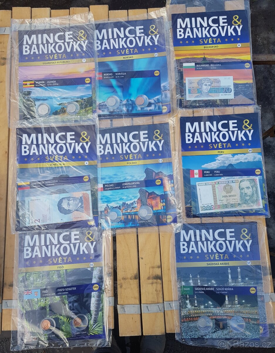 Mince a bankovky světa