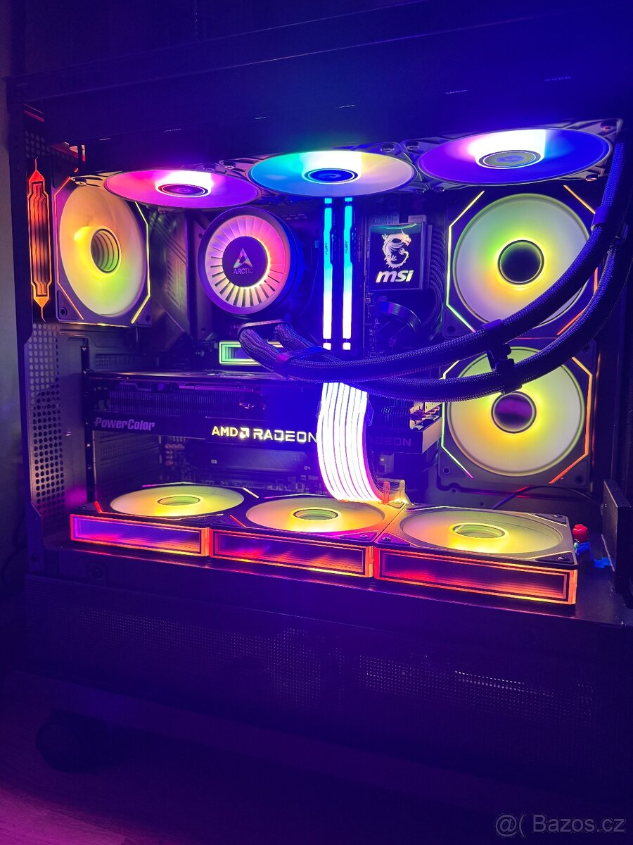 Výkonný Herní PC, i7 14700KF, RX 7900, 32GB RAM DDR5 Záruka