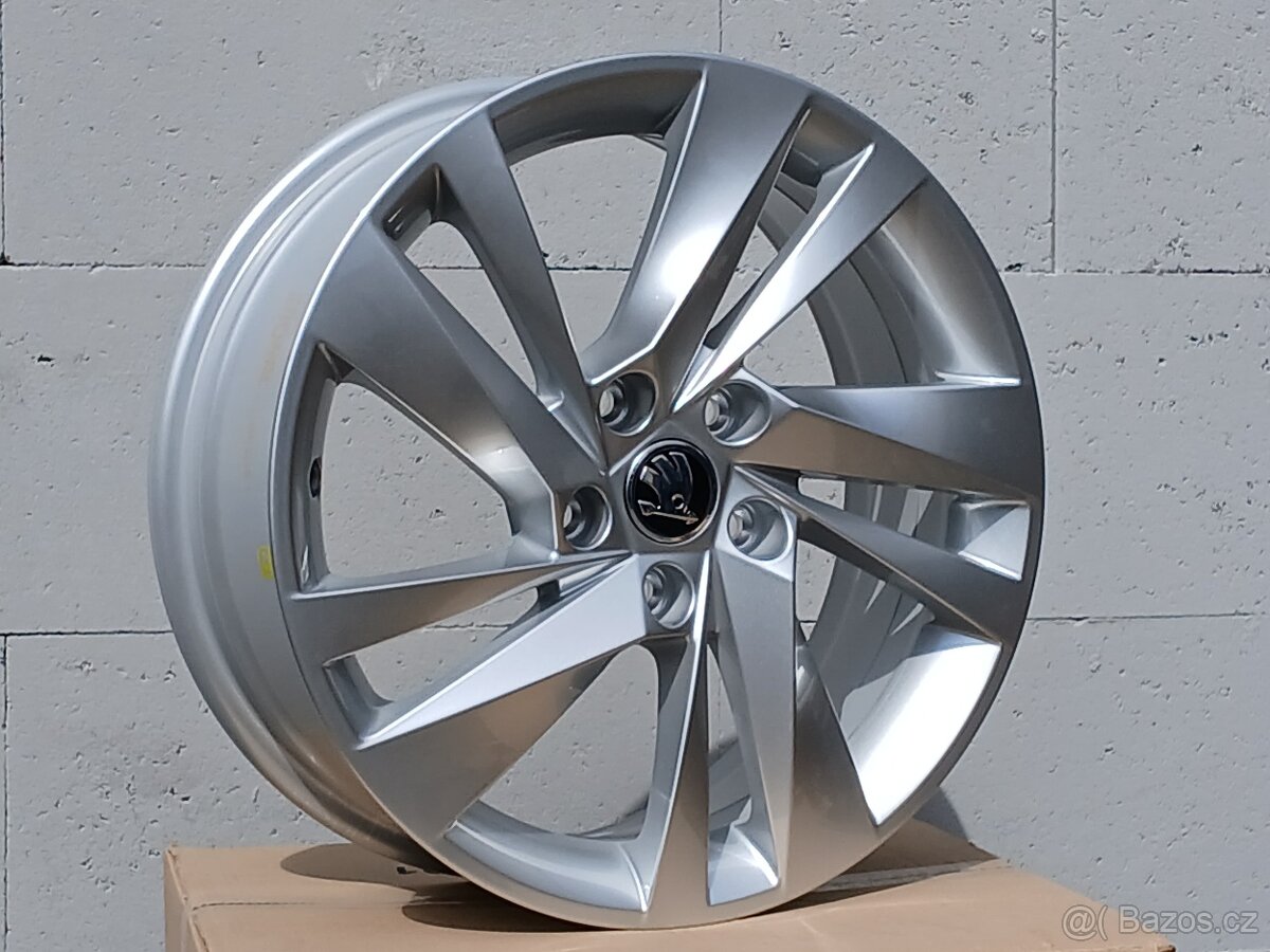 Pěkná nová orig alu Škoda Octavia 4, Nevis 17"