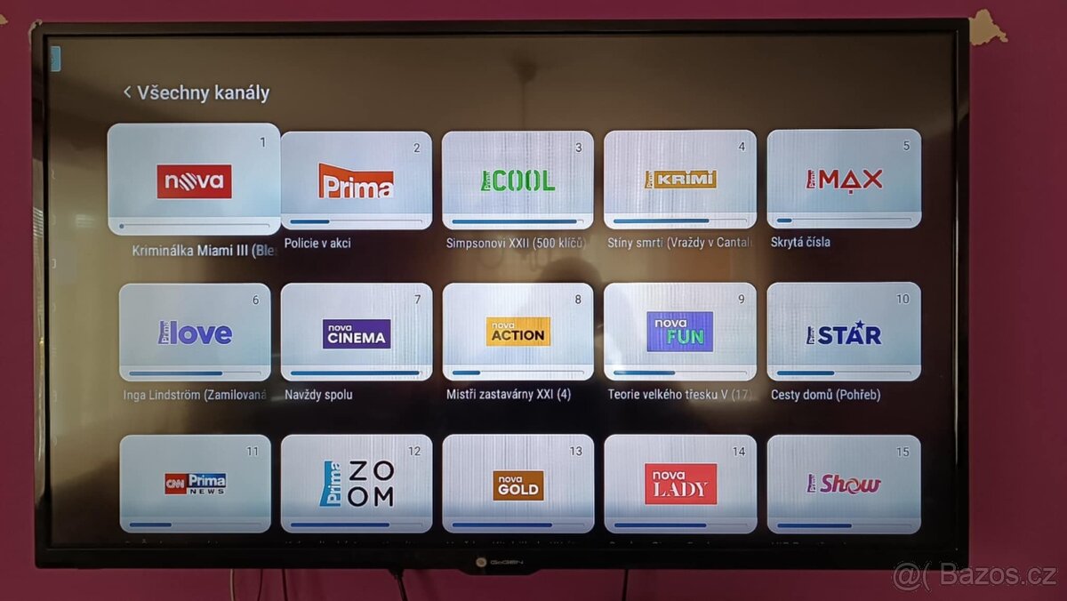 TV zn. GoGen - 109cm úhlopříčka