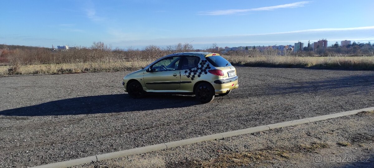 Peugeot 206, 1.4i, 55kw, stk do 12/26