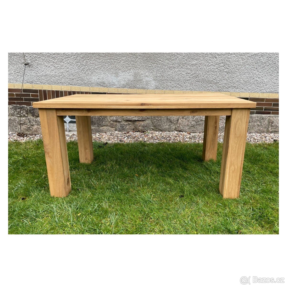 Masivní jídelní stůl Max – dub, 160 cm
