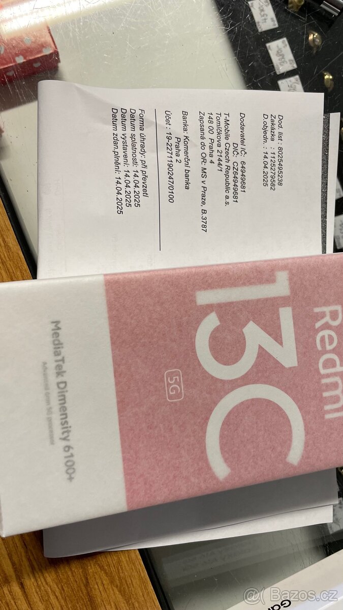 Nový Mi Redmi 13C 5G , 4GB/128GB Black záruka T-mobile