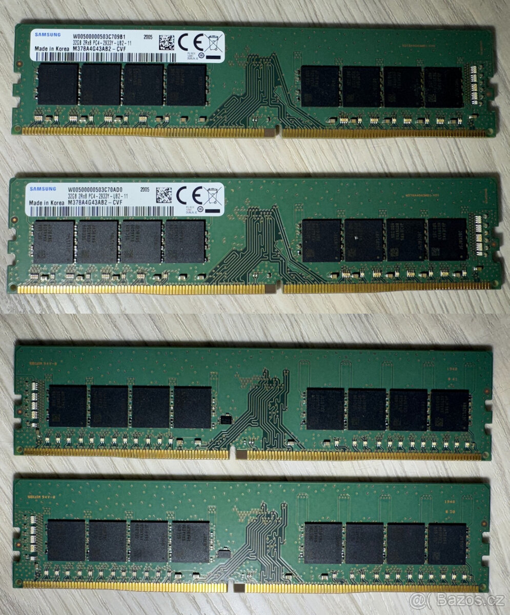 Paměť Samsung 2x 32GB DDR4, 2933 MT/s, UDIMM