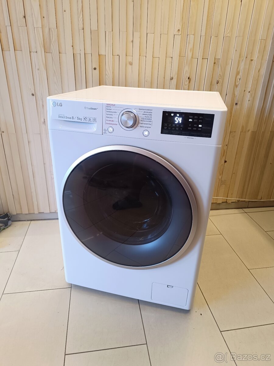Parní pračka se sušičkou LG 8+5 kg