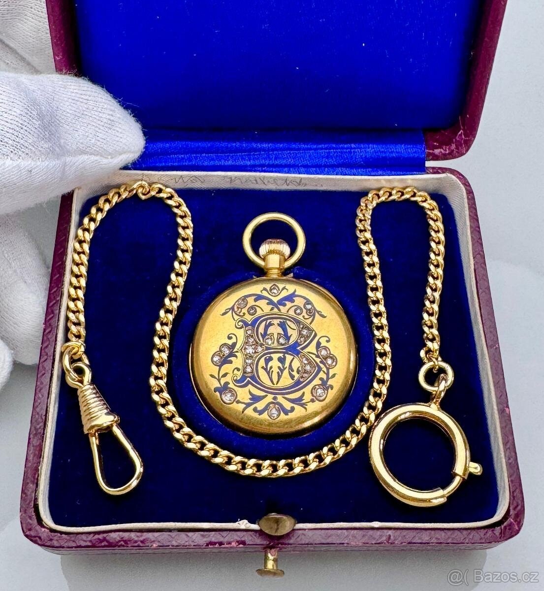 ZLATÉ MLYNÁŘKY VACHERON & CONSTANTIN SE SMALTEM A DIAMANTY