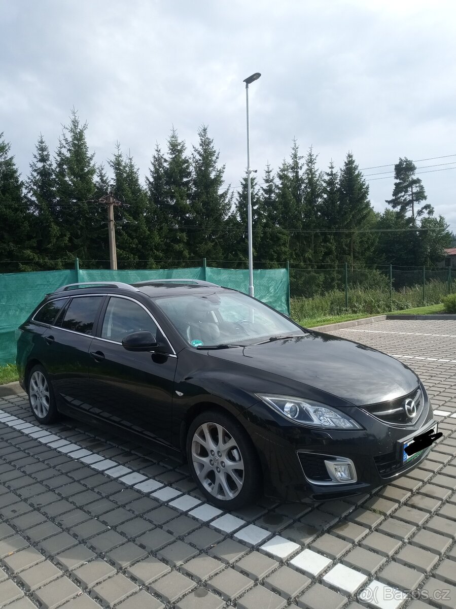 Mazda 6 GH Dynamic/GTA, polokůže, BOSE, xenony, hezký stav