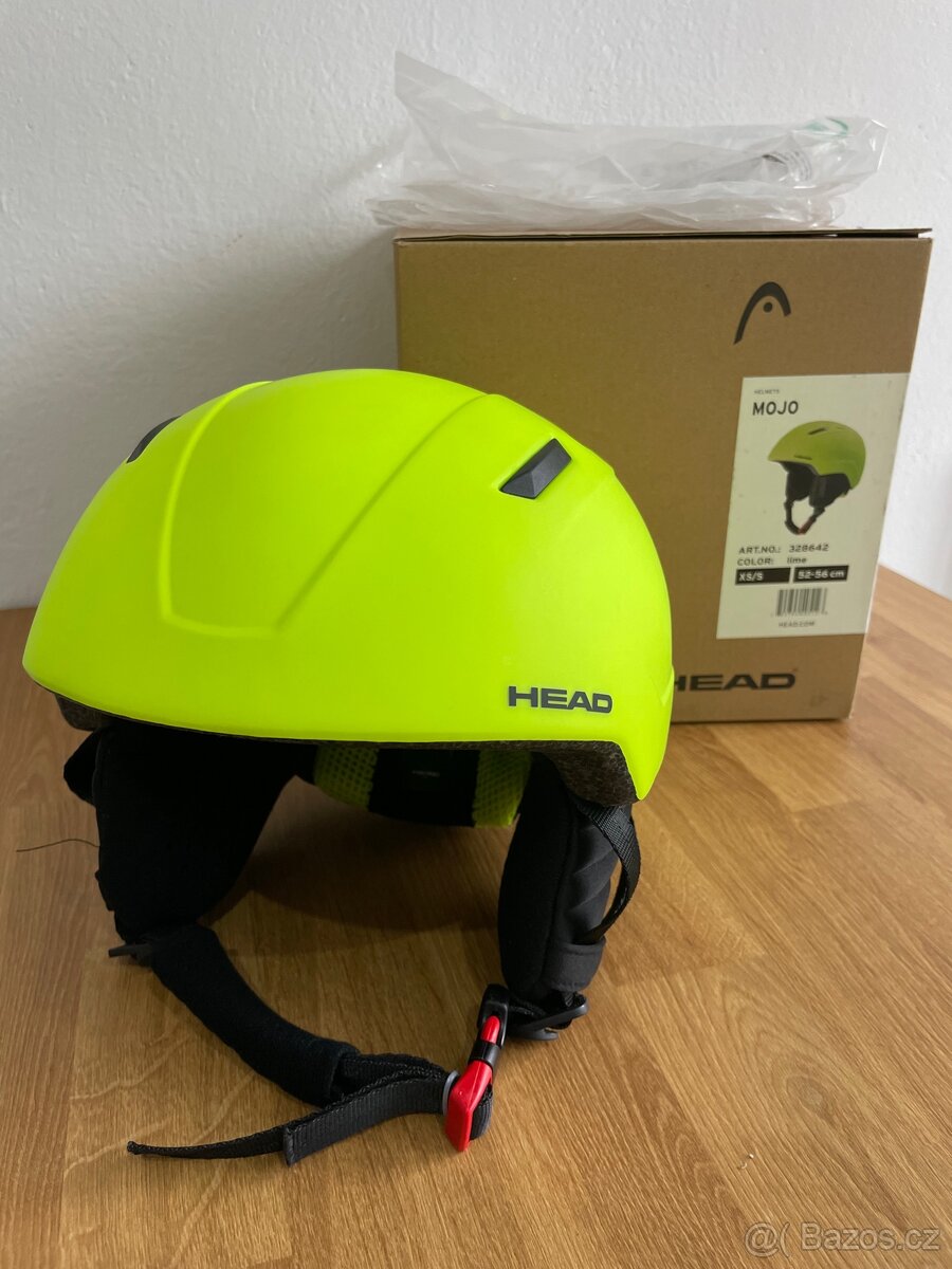 Lyžařská helma Head Mojo 328642 Lime XS/S 52-56 cm