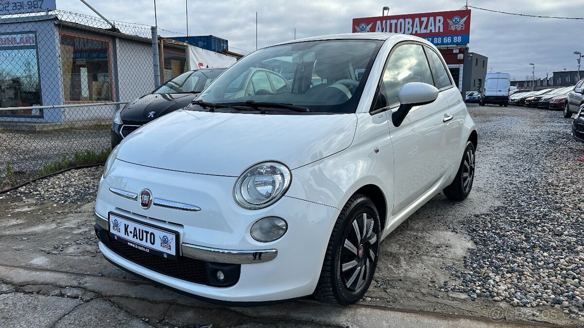 Fiat 500 1.2i 51kW Lounge,Klima,Pano