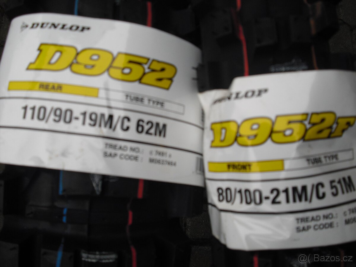 DUNLOP D952 110/90-19... 80/100-21