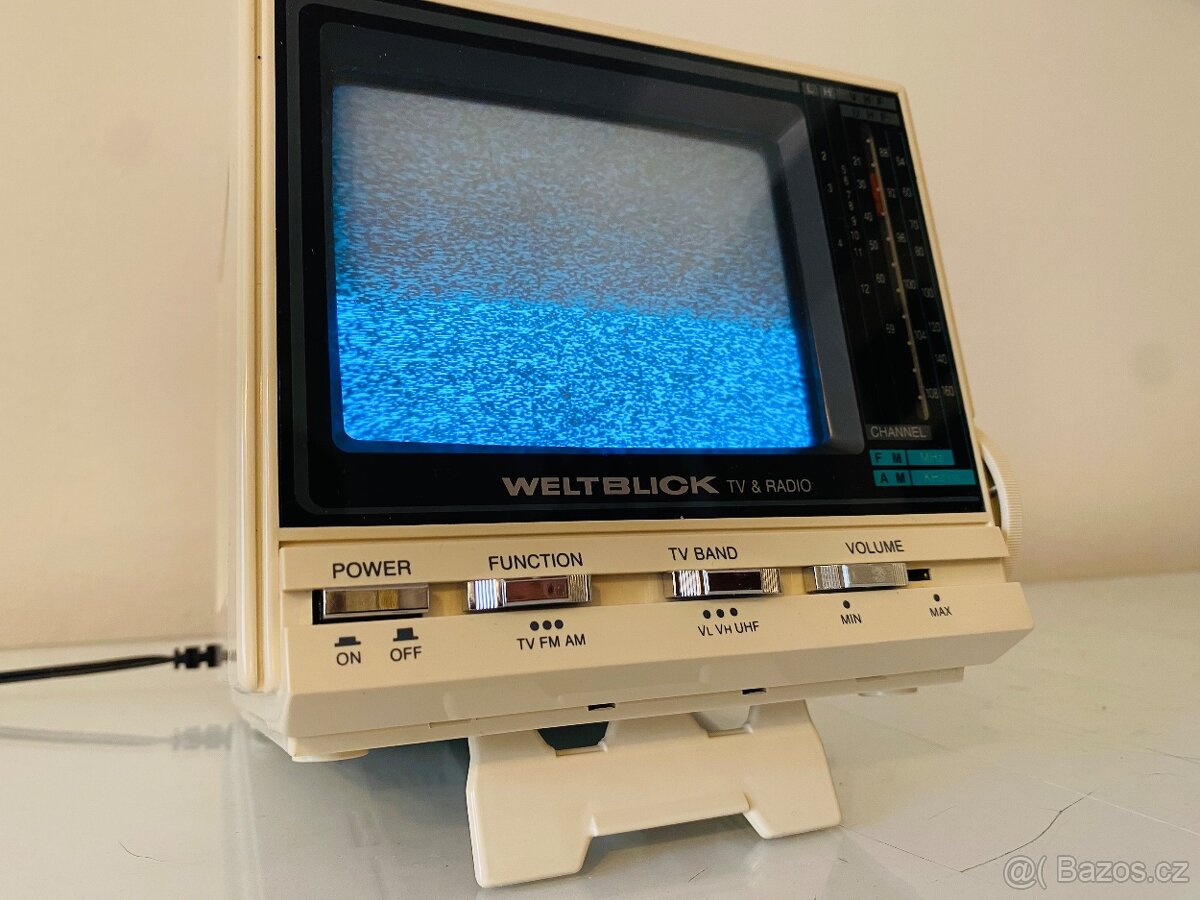 TV/Rádio Weltblick BT-6R, rok 1982