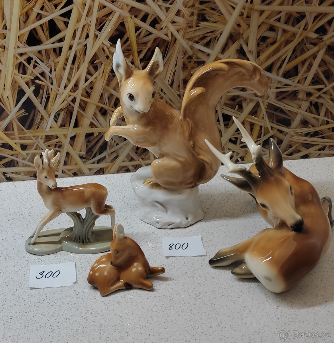 Royal Dux - porcelánové sošky