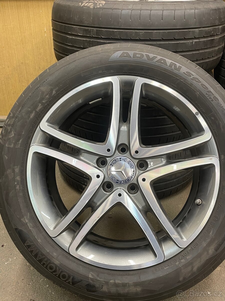 Letní sada kol Mercedes 245/50 R18 100W