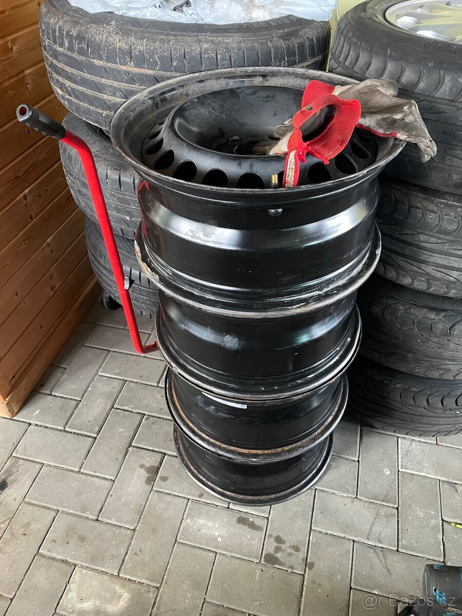 Disky plechové Mercedes 16” 5x112