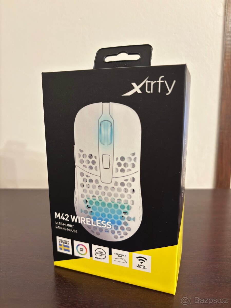 Herní myš XTRFY M42 bezdrátová