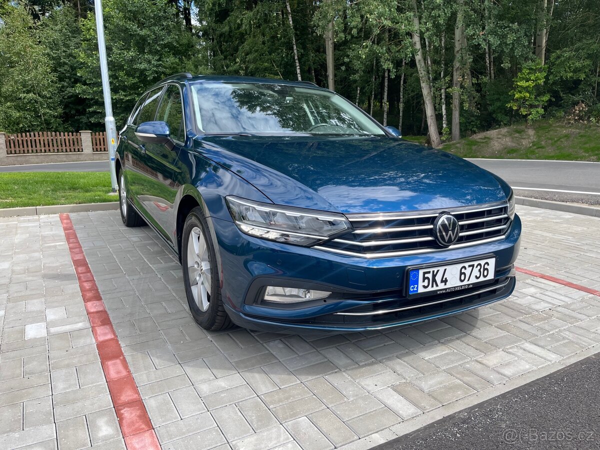 SLEVA - VW Passat B8 2.0TDI 2022 stav nového vozu