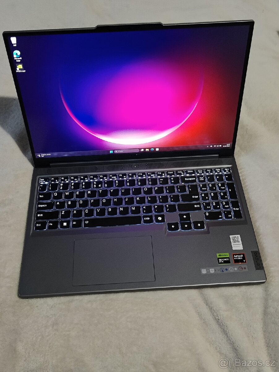 Herní notebook Lenovo legion slim 5 16
