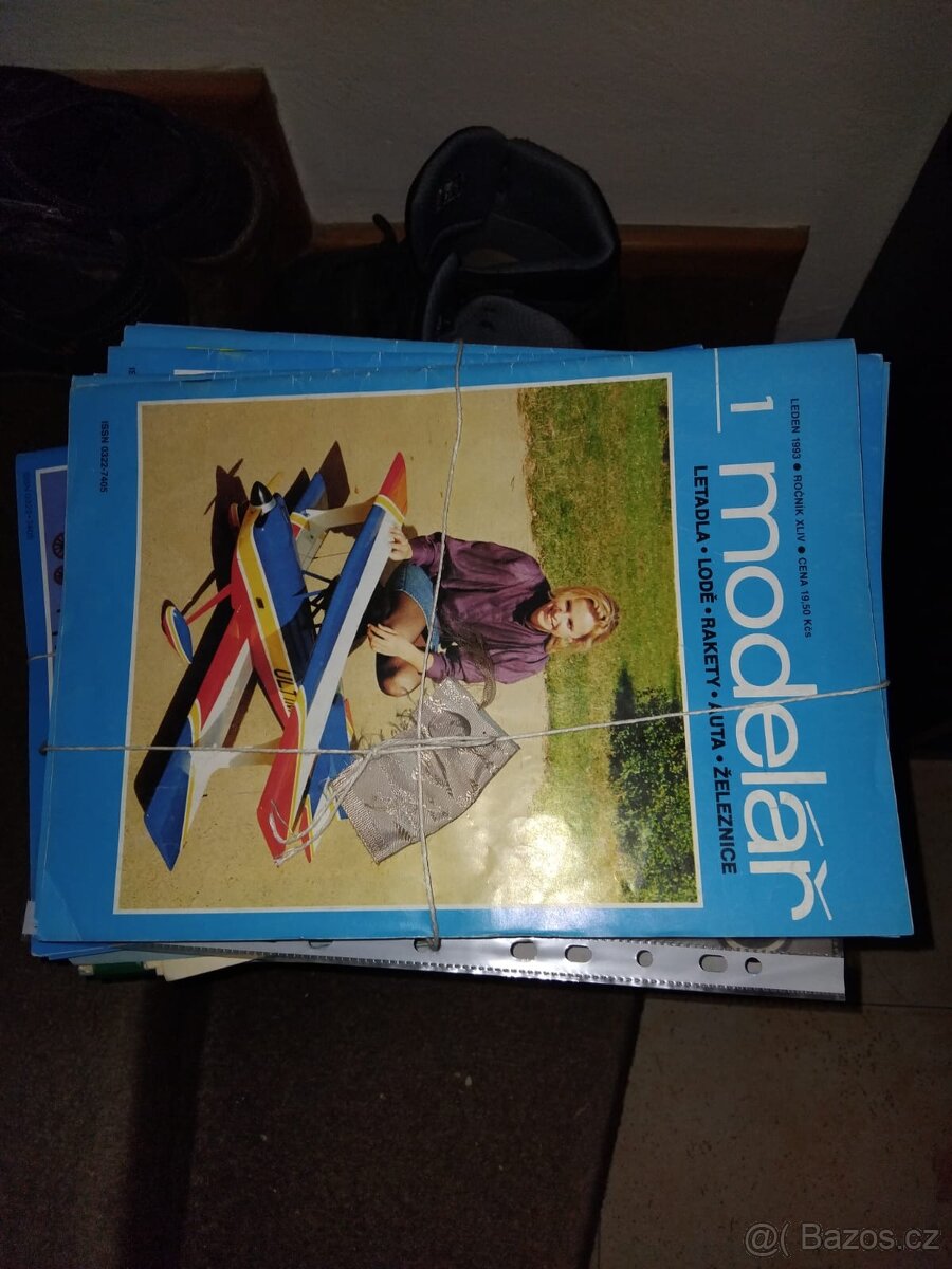 Modelář časopis 40 let staré