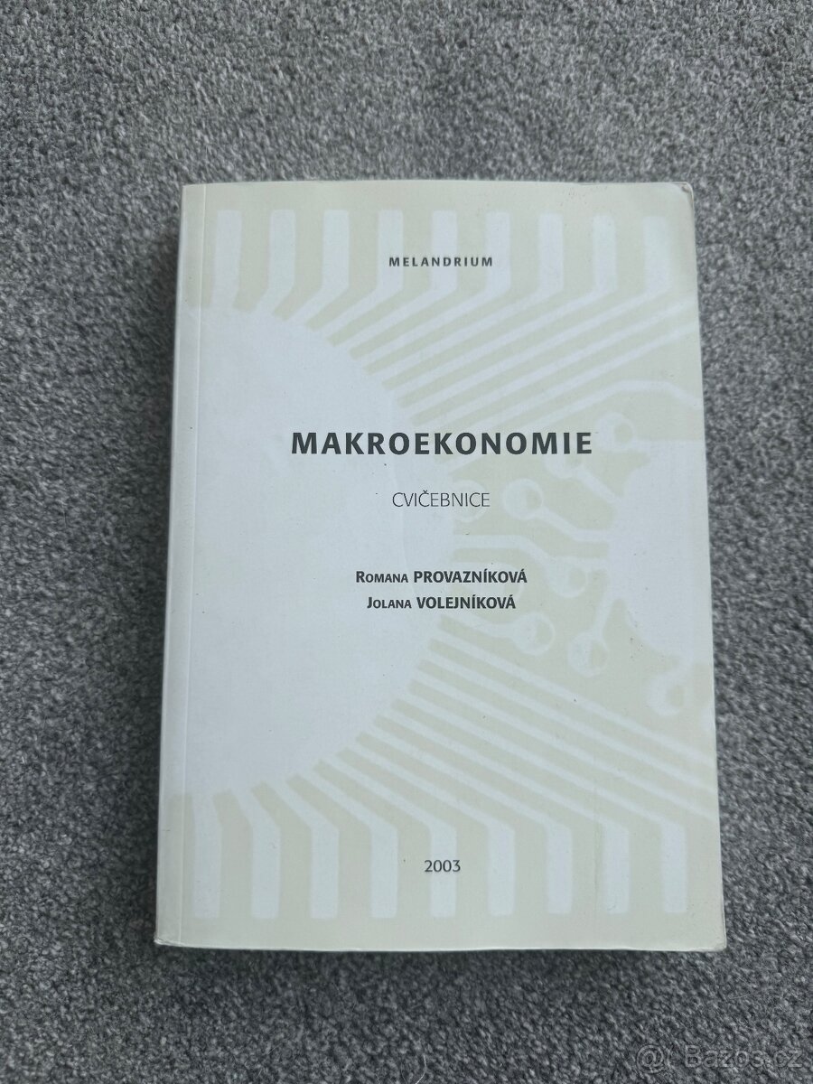 Makroekonomie cvičebnice
