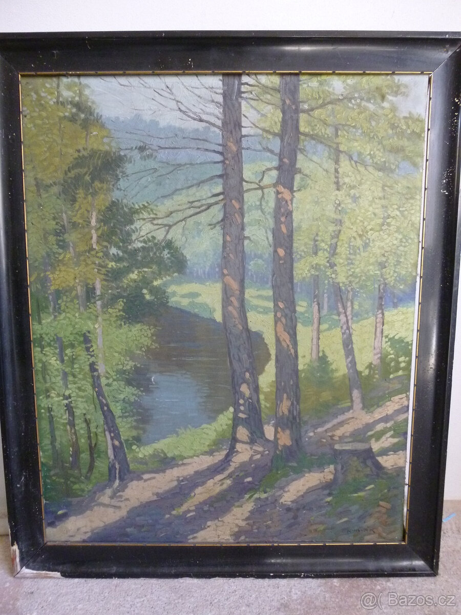 Obraz"Letní krajina"