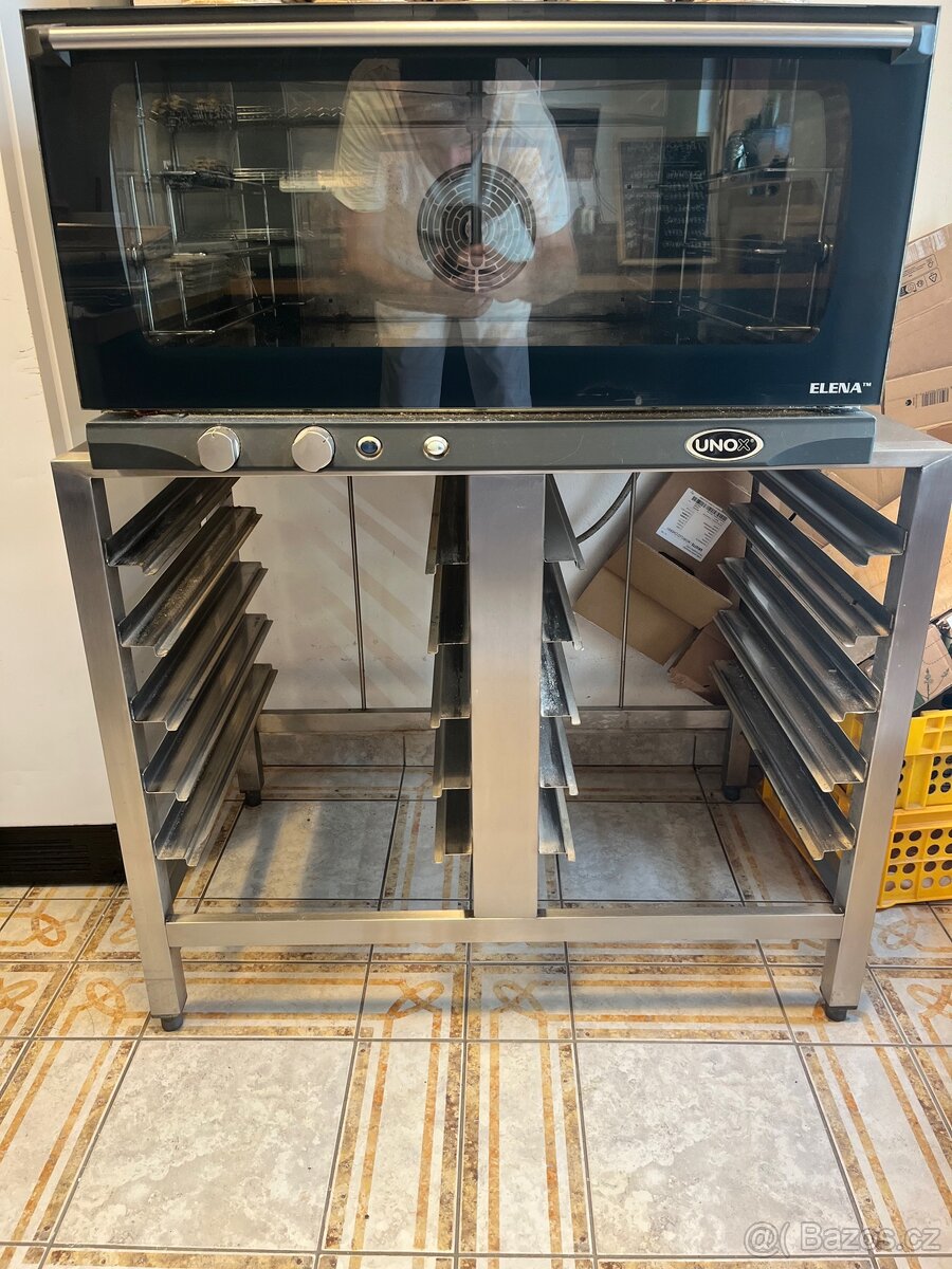 Horkovzdušná pec Unox Elena + podstavec