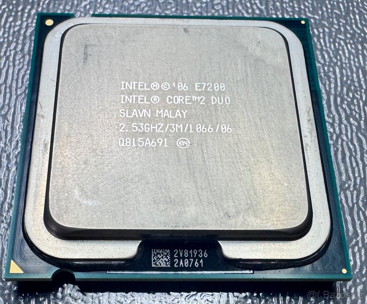 Intel core 2 Duo E7200