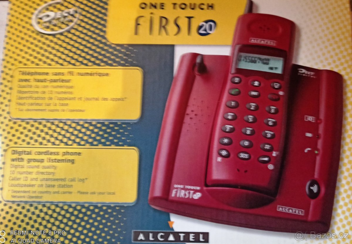 Bezdrátový telefon Alcatel One Touch First20