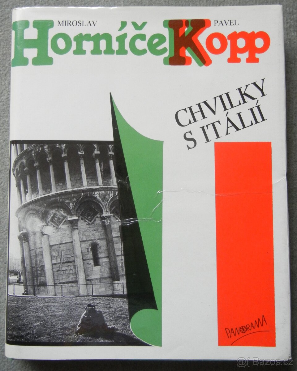 Kniha s fotkami: Horníček Kopp Chvilky s Itálií