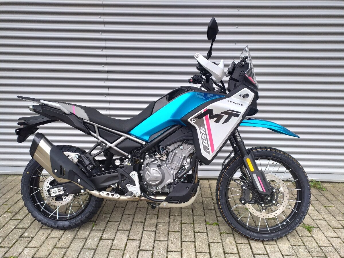 CFMOTO 450MT-RX (MODRÁ, BUNDA + PŘILBA ZDARMA)