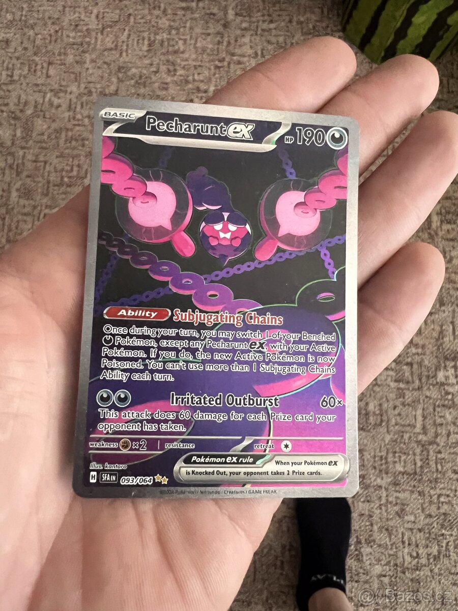 Pokemon shrouded fable pecharunt eX 093/064
