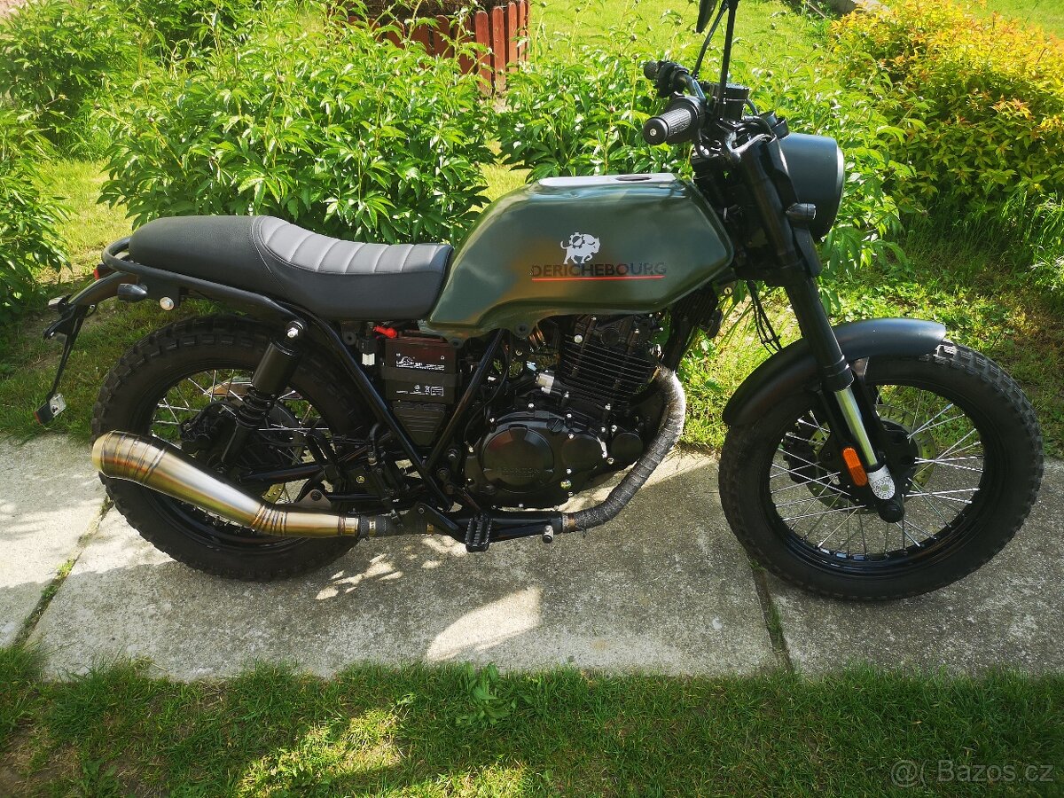 Brixton 250, najeto 1150km, bez TP