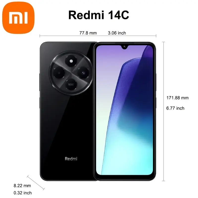 Nový Xiaomi Redmi černý 14C 4GB+128GB