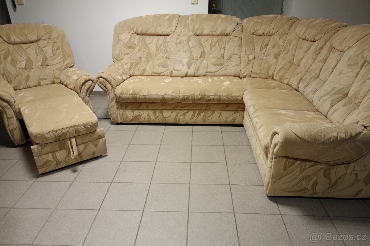 Rohová sedací souprava